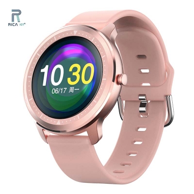 Custom Logo Silicone Smart Health Wristband Watch With Monitor Temperature Fever Ecg Function 